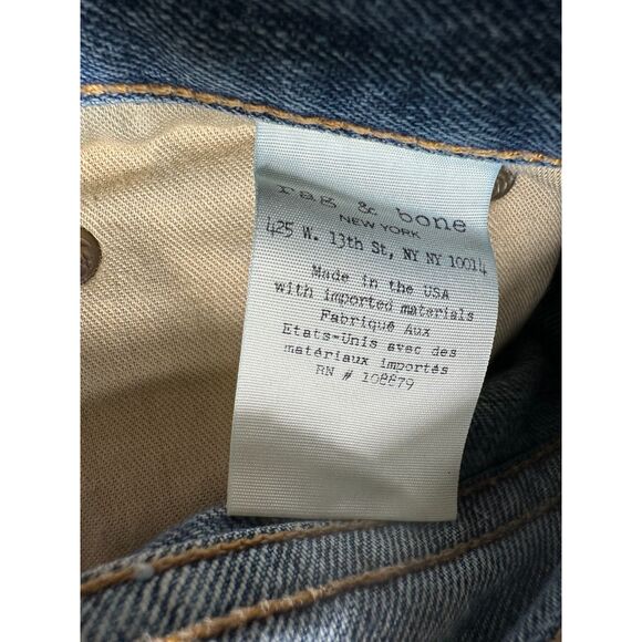 Rag and Bone Two Toned Jeans Size 28 - Picture 6 of 8